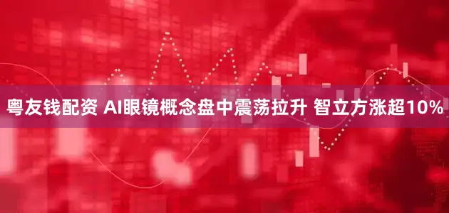 粤友钱配资 AI眼镜概念盘中震荡拉升 智立方涨超10%